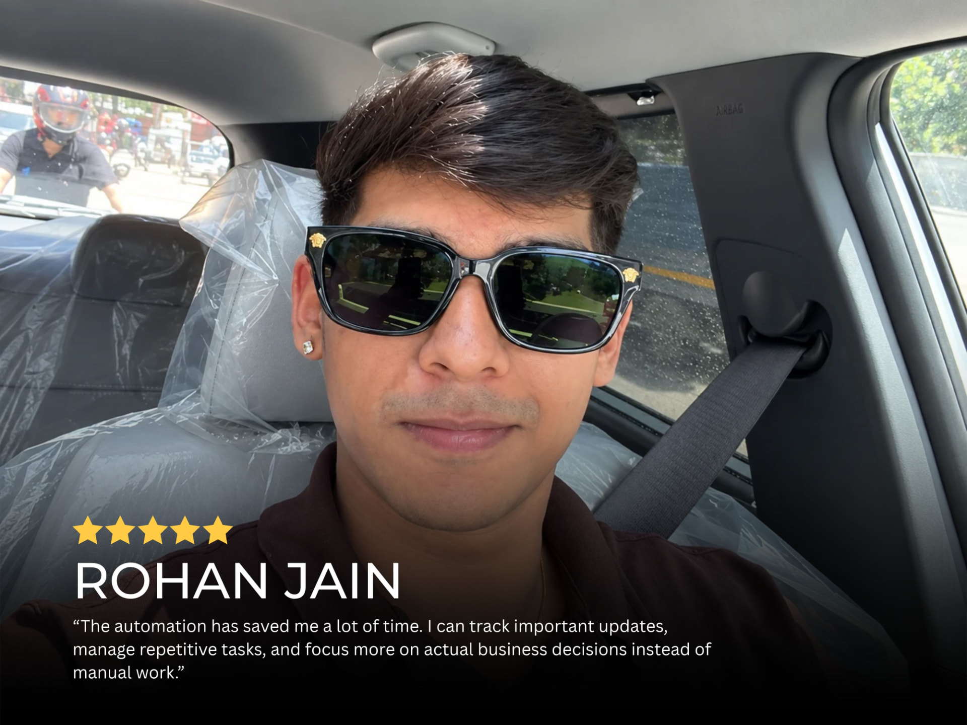 Rohan Jain testimonial