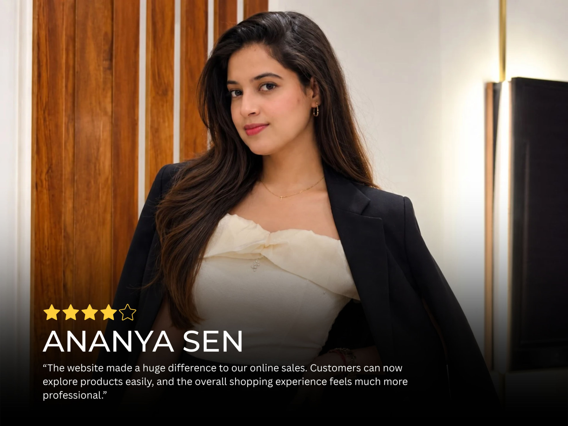 Ananya Sen testimonial